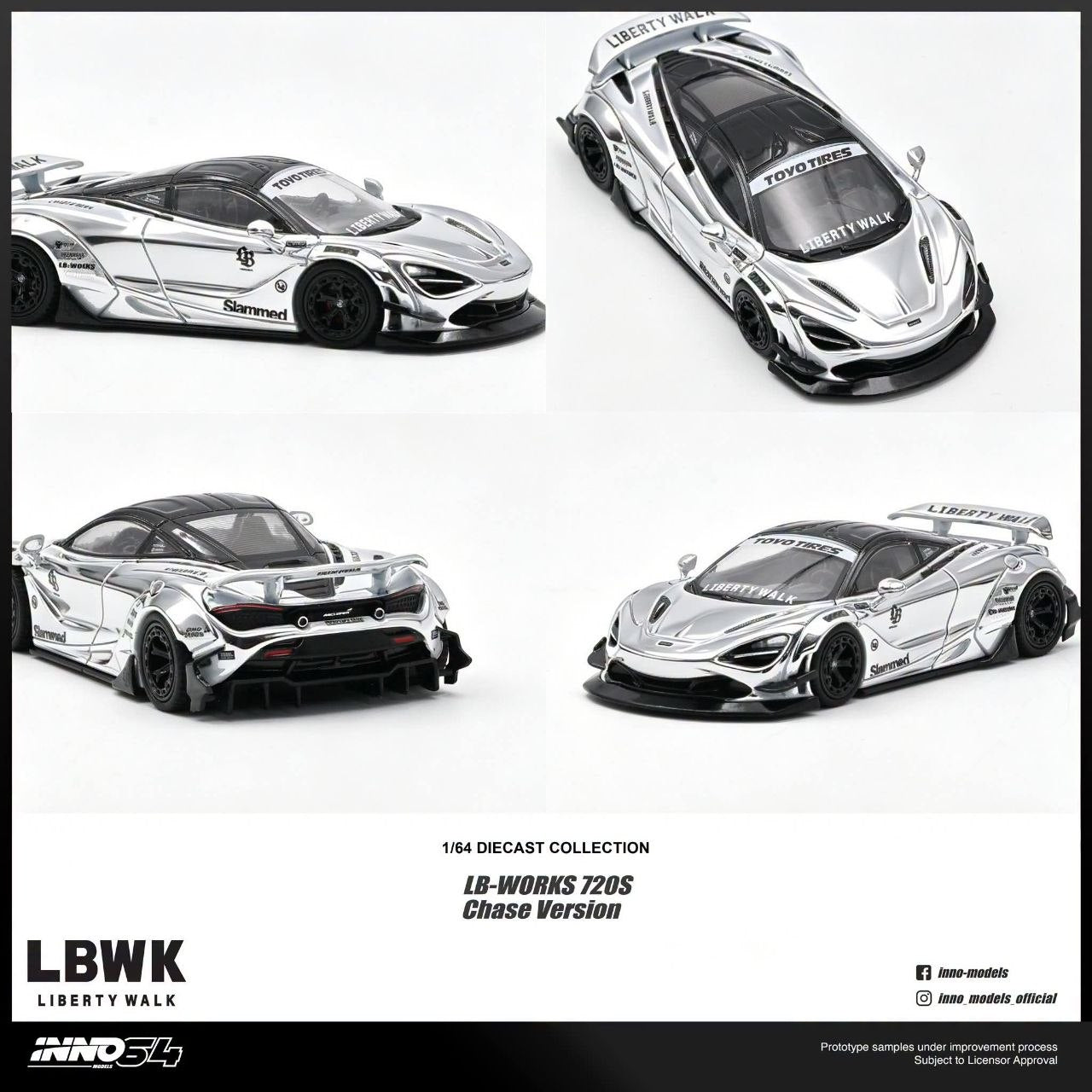 Inno64 Liberty Walk 720S White