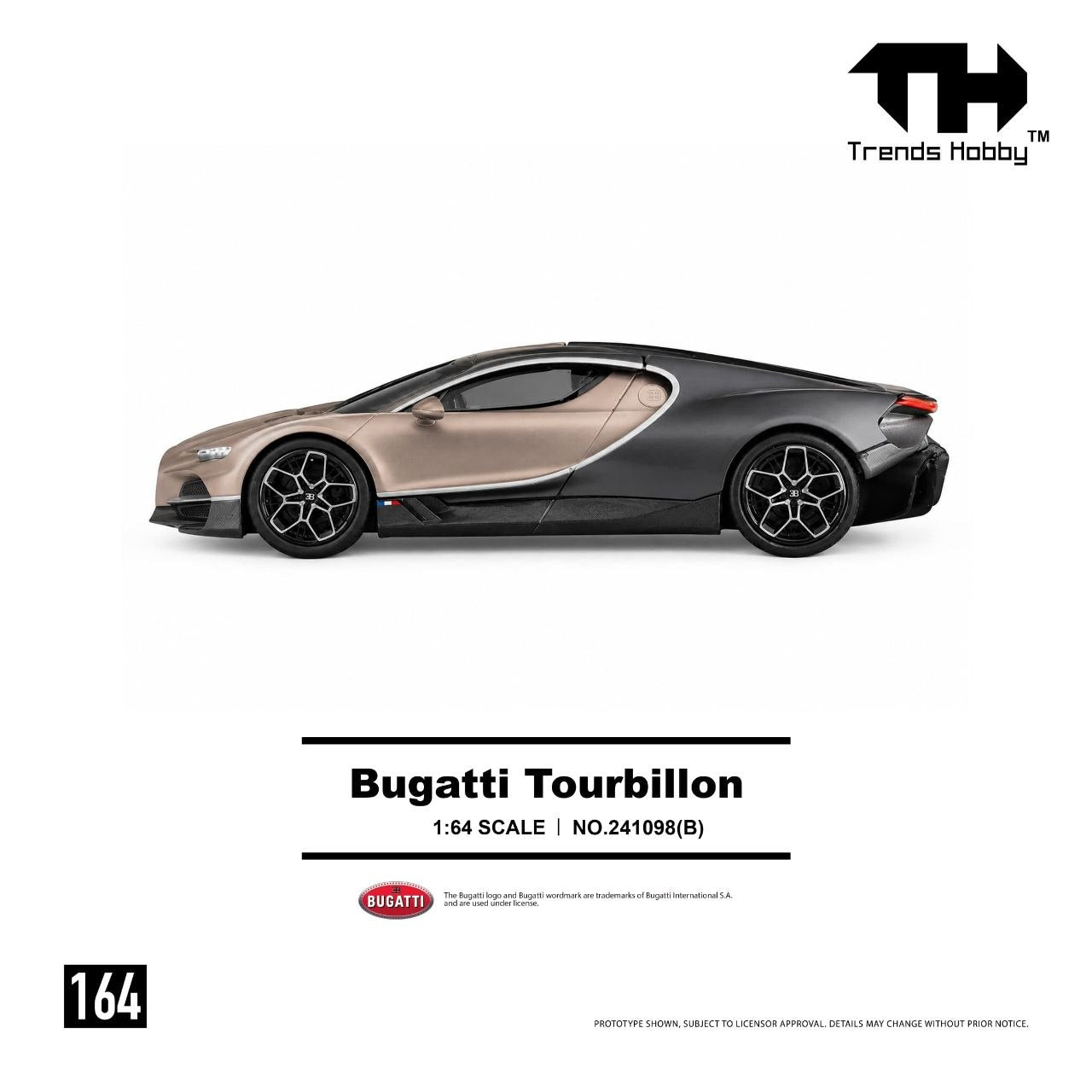 Trends Hobby 1:64 Bugatti Tourbillon