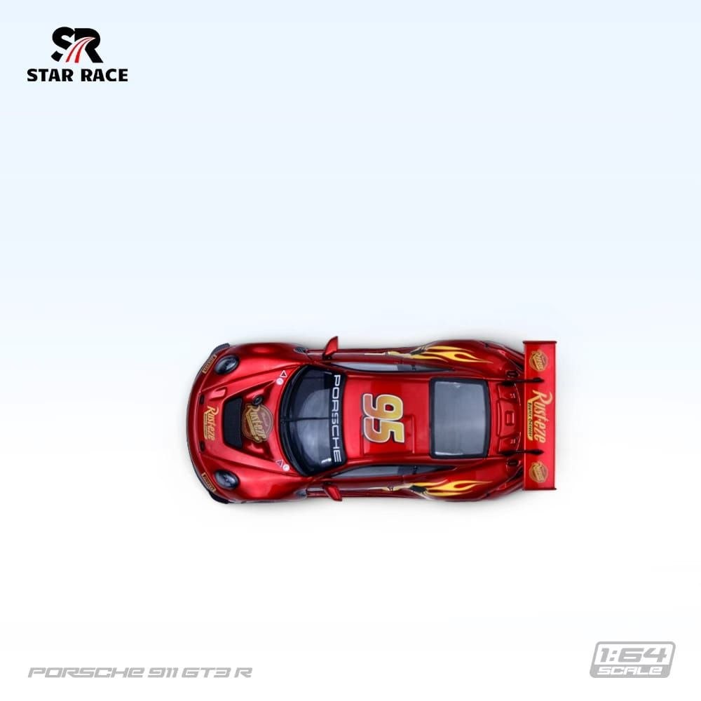 Star Race SR 1:64 Diecast 992 GT3 R McQueen 95# Livery (SR64054)