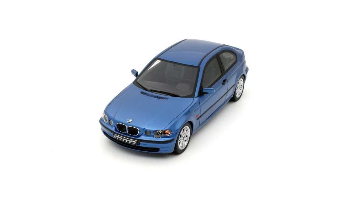 Ottomobile 1:18 BMW E46 318 ti Compact Estoril Blue 2002 0T462