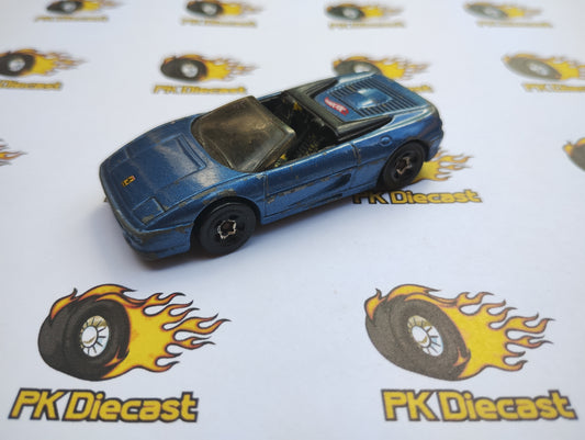Hot Wheels 2002 Ferrari F355 Spider Blue Loose