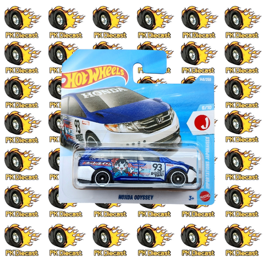 Hot Wheels 1:64 Mainline Honda Odyssey 149/250 HW J-Imports Short Card