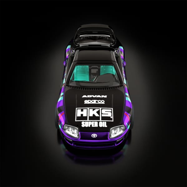 Hot Wheels Collectors RLC Exclusive sELECTIONs 1997 Toyota Supra HKS