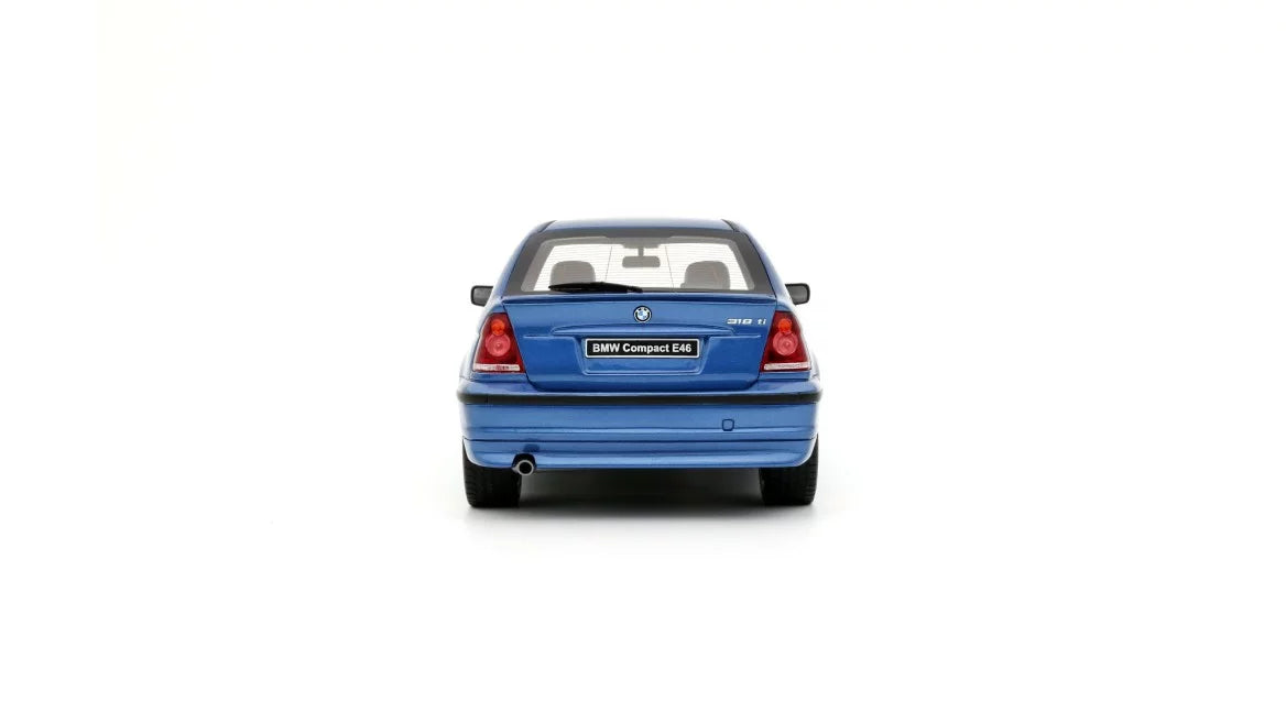 Ottomobile 1:18 BMW E46 318 ti Compact Estoril Blue 2002 0T462