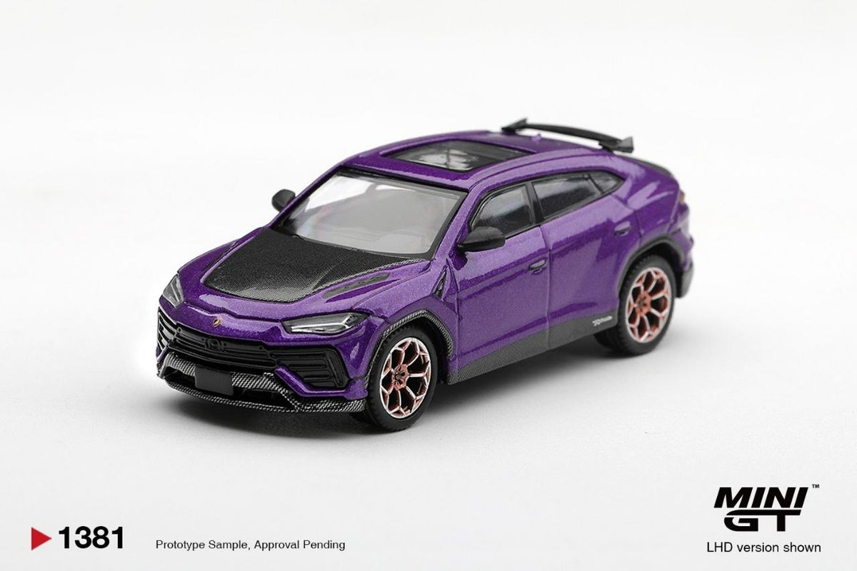 Mini GT 1:64 Lamborghini Urus Performante Viola Pasifae #1381