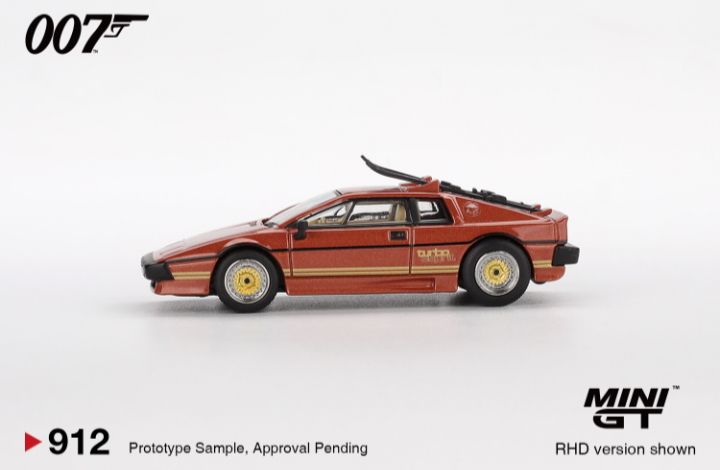 Mini GT 1:64 Lotus Esprit Turbo Copper Fire Metallic "For Your Eyes Only" #912