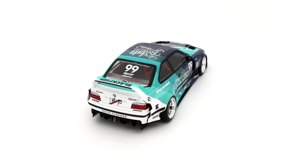 Ottomobile 1:18 BMW E36 MY KYZA BLUE 2024 *Resin Series*