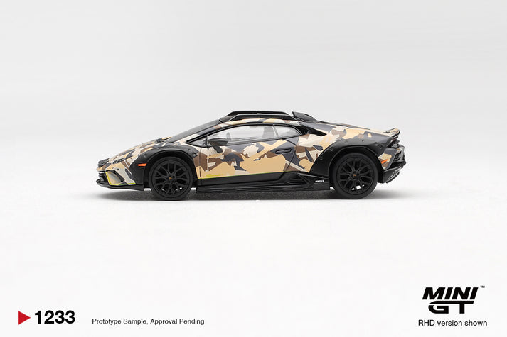 Mini GT 1:64 2025 Lamborghini Huracan Sterrato All Terrarin 4 Car Set (LHD)