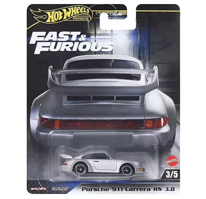 Hot Wheels Premium Fast And Furious Porsche 911 Carrera RS 3.8 3/5