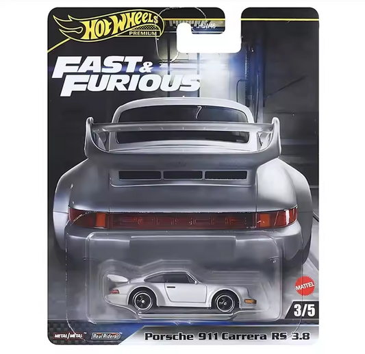 Hot Wheels Premium Fast And Furious Porsche 911 Carrera RS 3.8 3/5