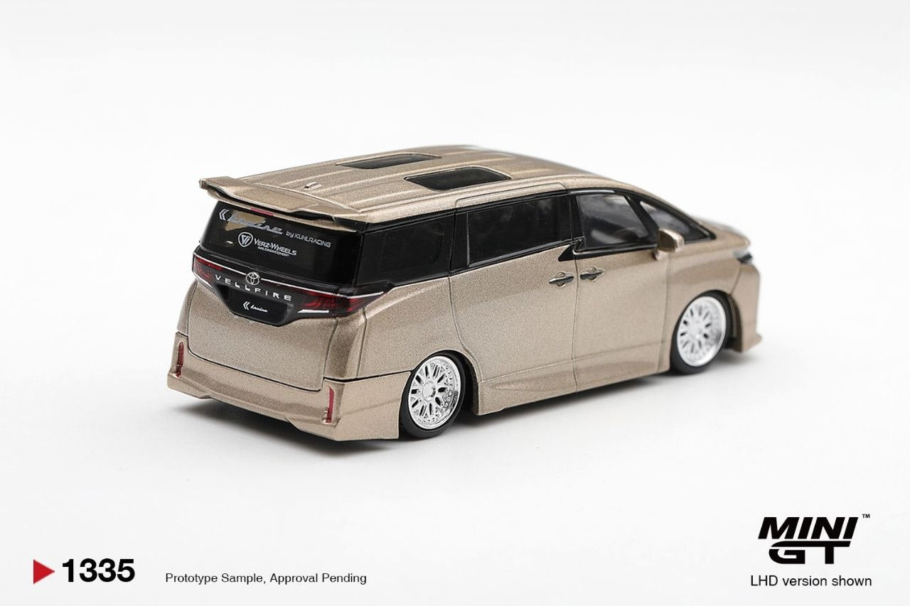 Mini GT 1:64 Toyota Vellfire 40 KUHL Gold Metallic #1335