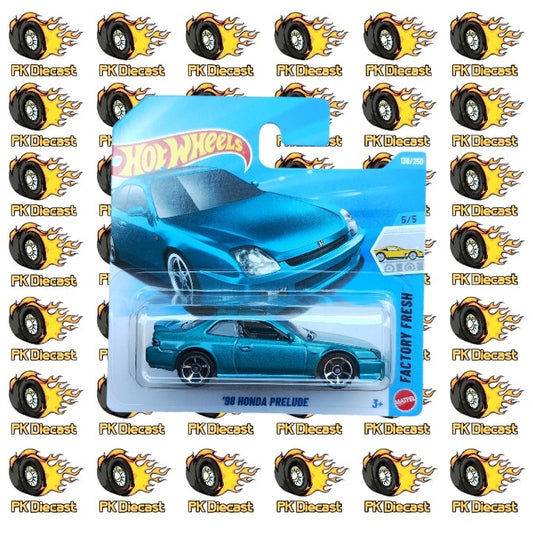 Hot Wheels 1:64 '98 Honda Prelude Factory Fresh 138/250 Short Card