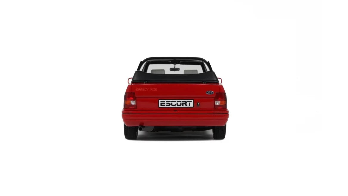 Ottomobile 1:18 Ford Escort Mk4 XR3i Cabriolet Flamenco-Rot 1986 OT1254