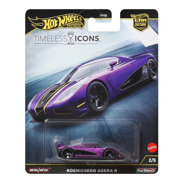 Hot Wheels 1:64 Premium Timeless Icons Koenigsegg Agera R Car Culture 2/5