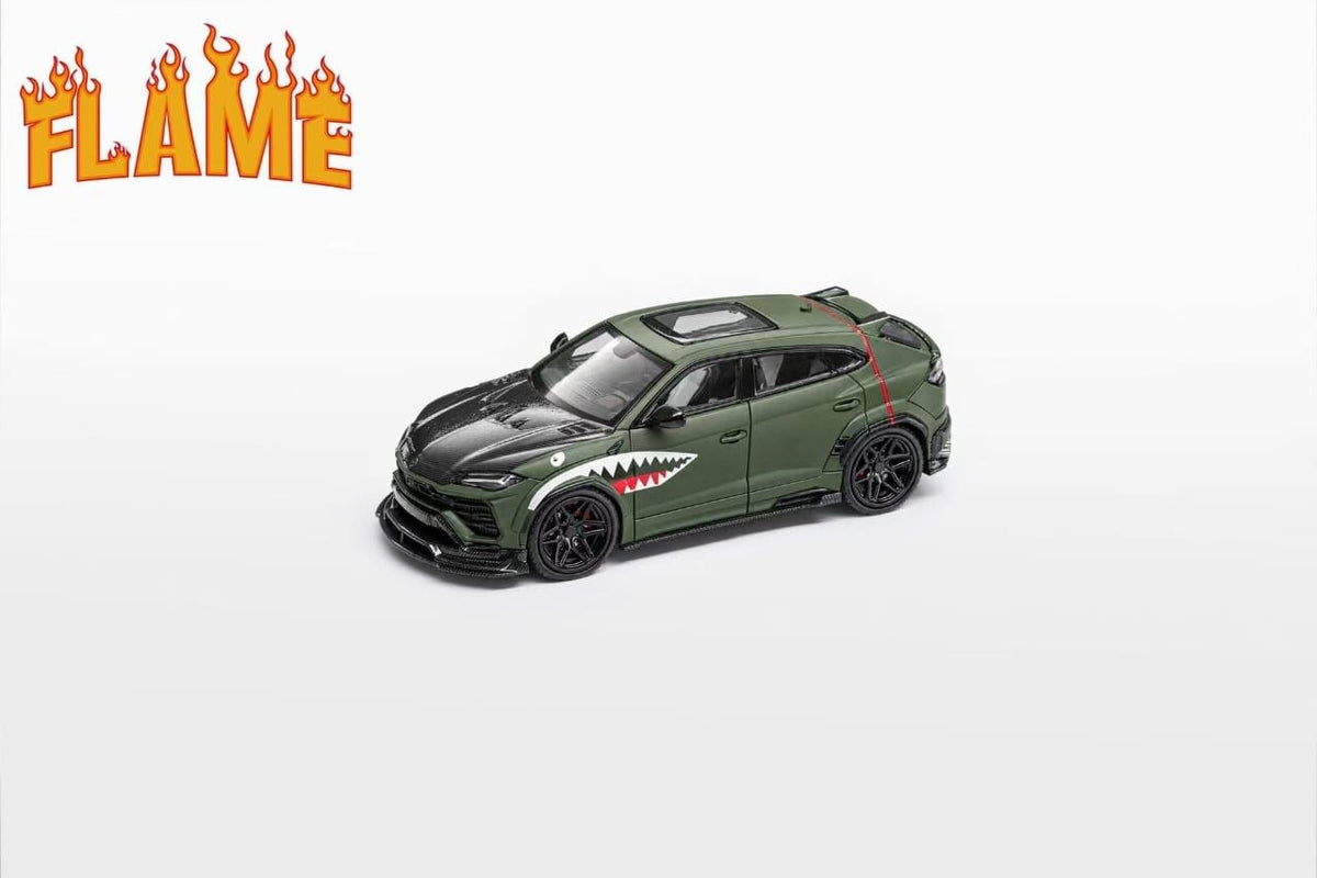 Flame Model 1:64 Diecast Model Urus Liberty Walk Modified