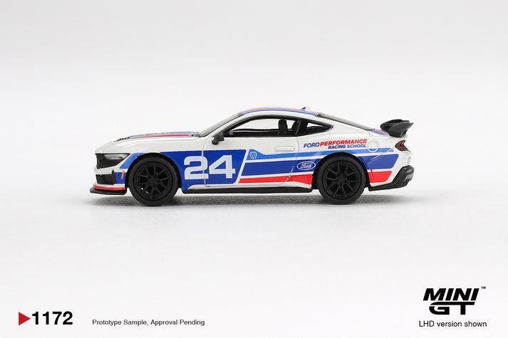 Mini GT 1:64 Ford Mustang Dark Horse NO.24 FORD PERFORMANCE RACING S #1172
