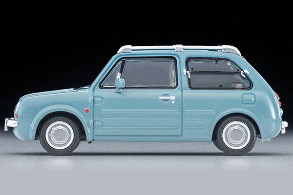 Tomica Limited Vintage 1:64 1989 Nissan PAO Aqua Grey