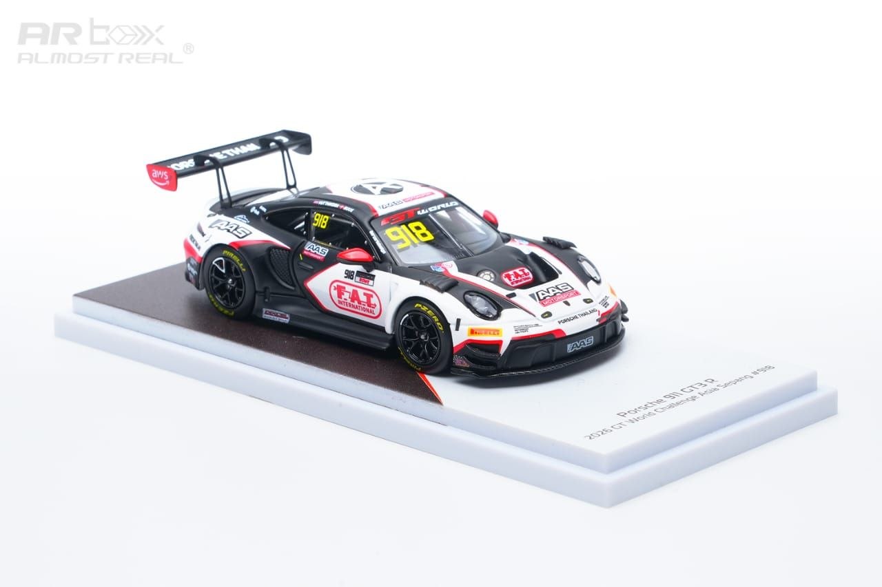AR Box Almost Real 1:64 911 GT3 R 2026 *Two Colours*