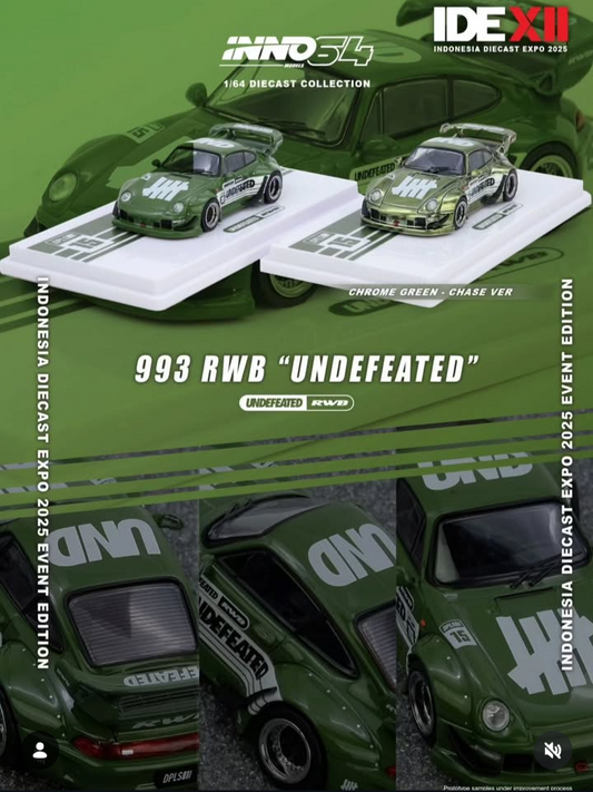 Inno64 DPLS 993 RWB UNDEFEATED 2025 Indonesia Diecast Expo (IDE-XII)
