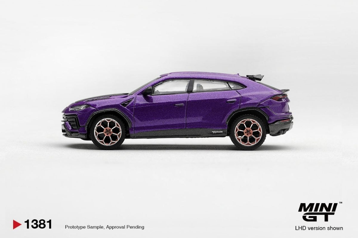 Mini GT 1:64 Lamborghini Urus Performante Viola Pasifae #1381
