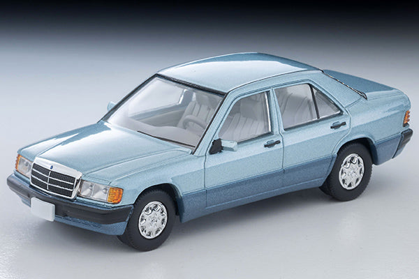 Tomica Limited Vintage 1:64 1992 Mercedes-Benz 190E Pearl Blue