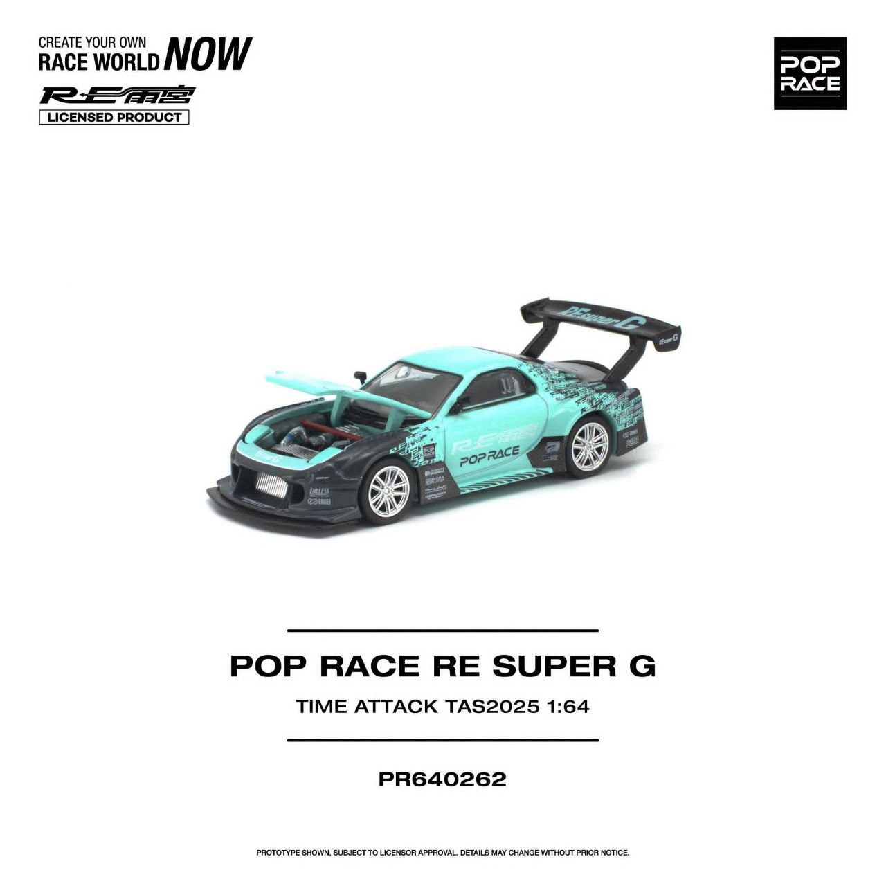 Pop Race 1:64 RE SUPER G Time Attack TAS 2025