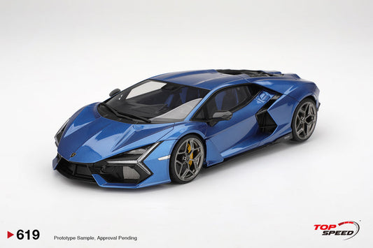 Top Speed 1:18 Lamborghini Revuelto Blu Eleos TS0619