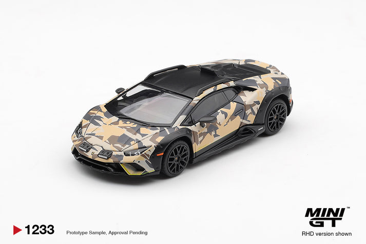 Mini GT 1:64 2025 Lamborghini Huracan Sterrato All Terrarin 4 Car Set (LHD)