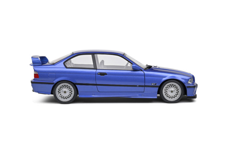 Solido 1:18 1996 BMW  M3 (E36) Coupe Solido Works Blue *Damaged Packaging*