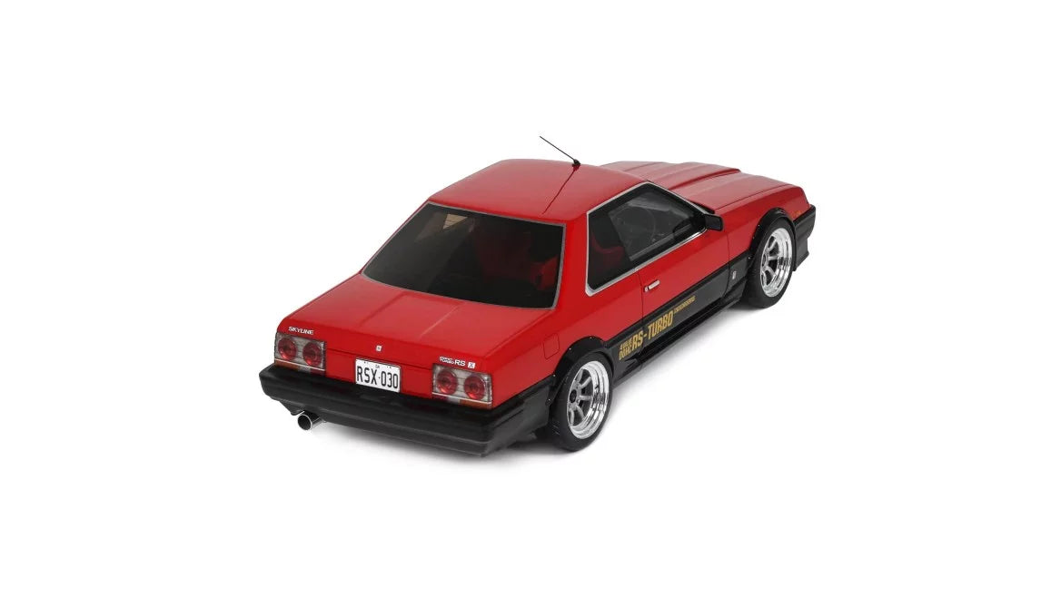 Ottomobile 1:18 Nissan Skyline 2000 RS-X Turbo (DR 30 Turbo C) Tuning Red 059 1984 *Resin Series*