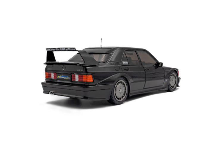 Solido 1:18 1990 Mercedes-Benz 190 (W201) Evo II SOLIDO WORKS BLACK