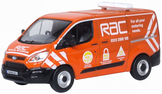 Oxford Diecast 1:76 Ford Transit Custom RAC Van