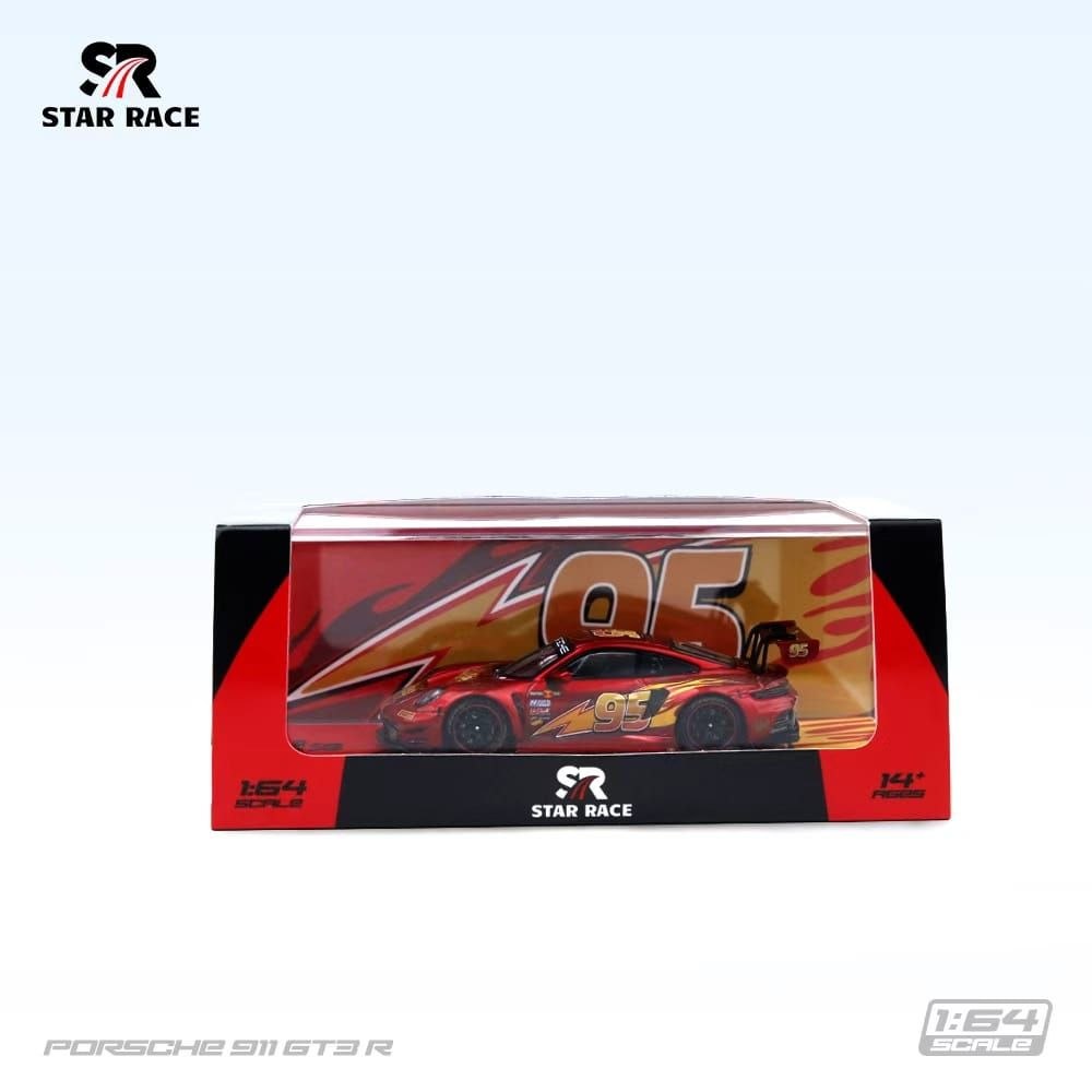 Star Race SR 1:64 Diecast 992 GT3 R McQueen 95# Livery (SR64054)