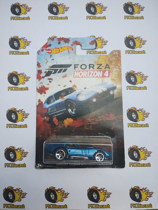 Hot Wheels 2017 Forza Horizon 4 Shelby Cobra Daytona Coupe *Damaged Card*