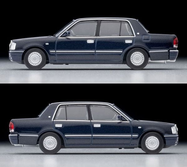 Tomica Limited Vintage 1:64 Toyota Crown Sedan Super Deluxe Navy