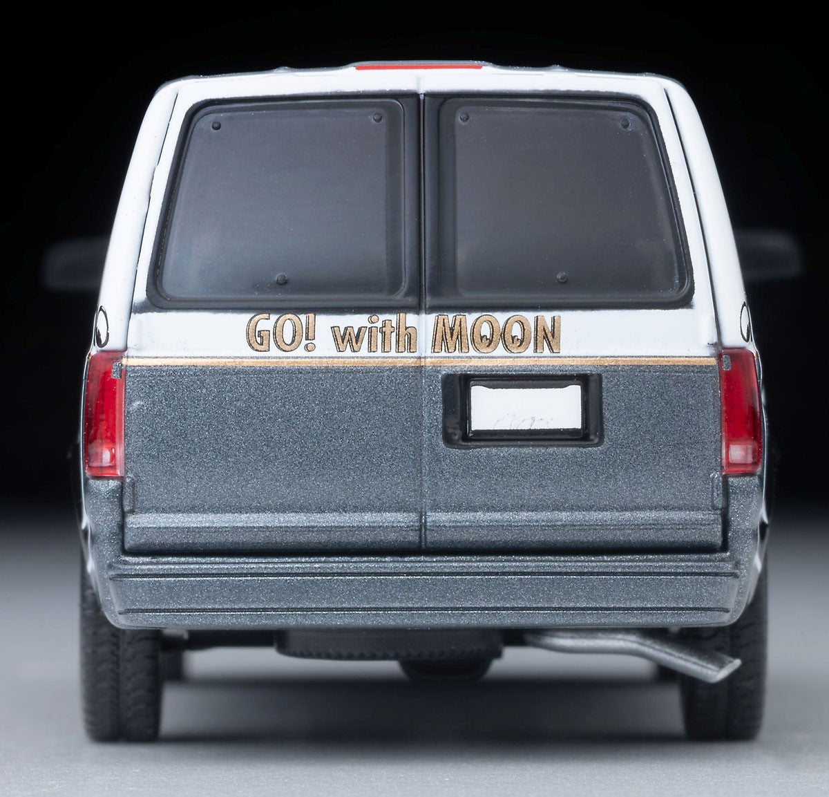Tomica Limited Vintage 1:64 1994 Chevrolet Astro Van *MOONEYES* White/Grey