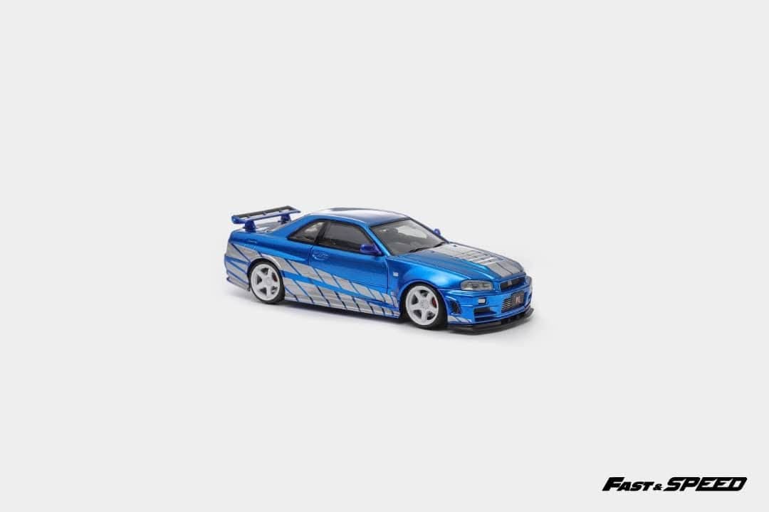 Fast Speed 1:64 Diecast Skyline GT-R R34 Nismo Z-Tune
