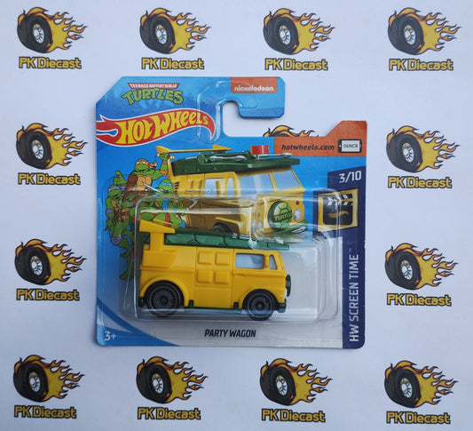 Hot Wheels 2020 Party Wagon - HW Screen Time - 147/250 Short Card