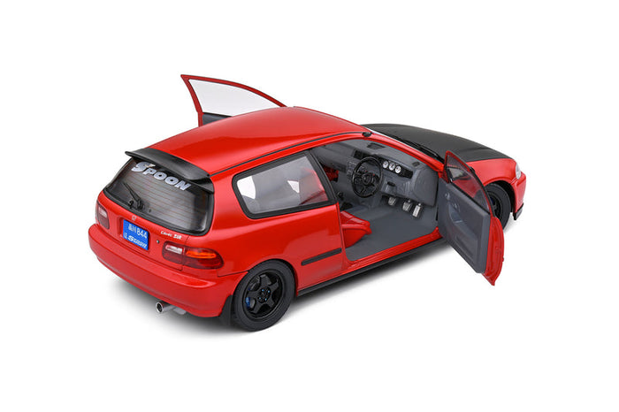Solido 1:18 1991 Honda Civic (EG6) Spoon Version Red