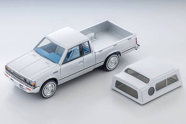Tomica Limited Vintage 1:64 Nissan Truck King Cab (Silver) North American Specification