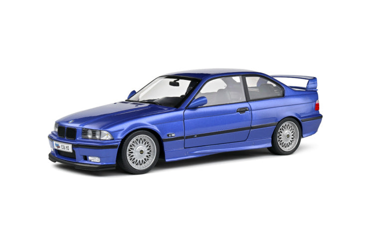Solido 1:18 1996 BMW  M3 (E36) Coupe Solido Works Blue *Damaged Packaging*