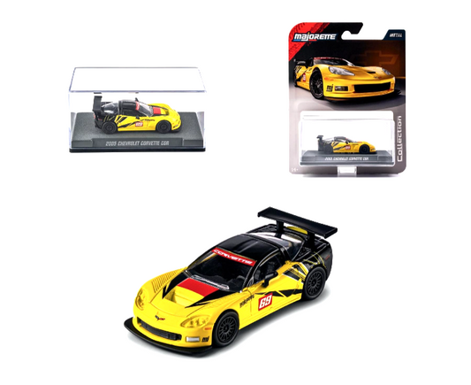 Majorette 1:64 2005 Chevrolet Corvette C6R Showcase Collection Deluxe *Damaged Card*