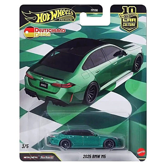 Hot Wheels 2026 1:64 Premium Deutschland 2025 BMW M5 Car Culture 3/5