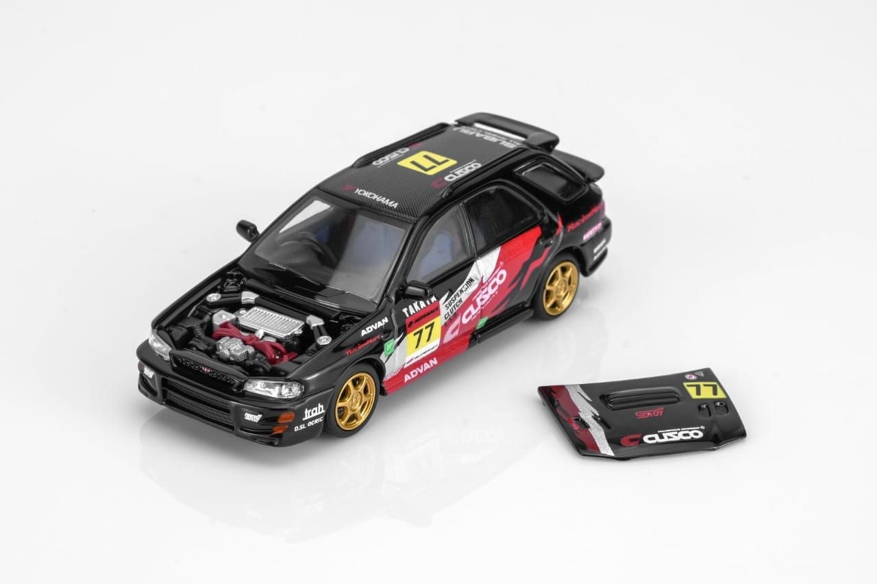 MotorHelix 1:64 Subaru Licensed Product - lmpreza Wagon WRX STi Version VI