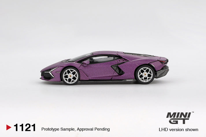 Mini GT 1:64 Lamborghini Revuelto Viola 30th Matte RHD #1121