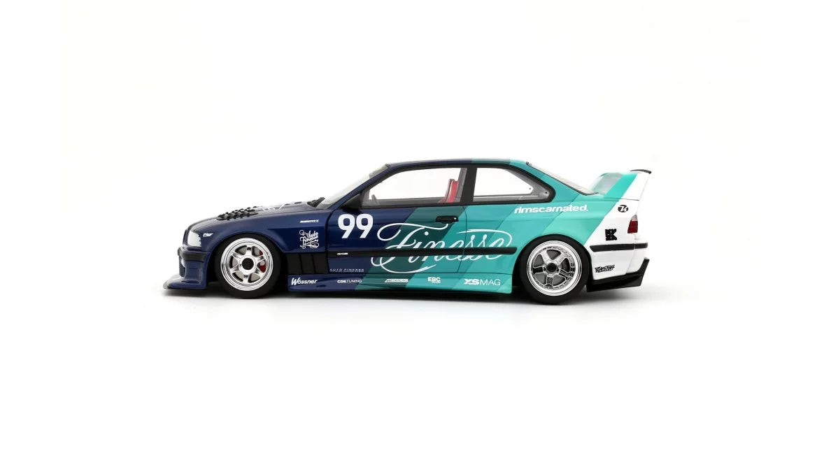 Ottomobile 1:18 BMW E36 MY KYZA BLUE 2024 *Resin Series*