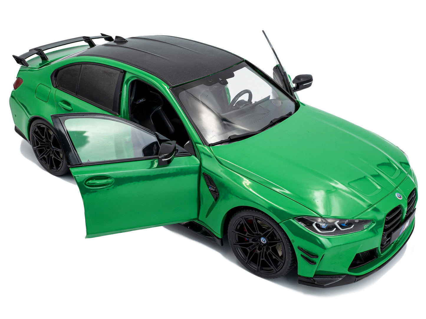Solido 1:18 2024 BMW M3 Competition Signal Green with Carbon Roof