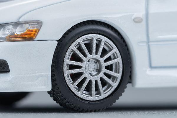 Tomica Limited Vintage 1:64 Mitsubishi Lancer GSR Evolution IX MR Pearl White 2006 Model