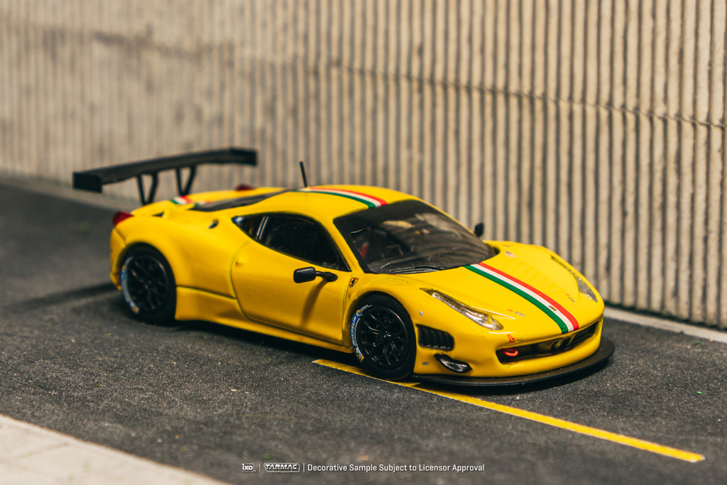 Tarmac Works 1:64 Ferrari 458 Italia GT3 Yellow Road64