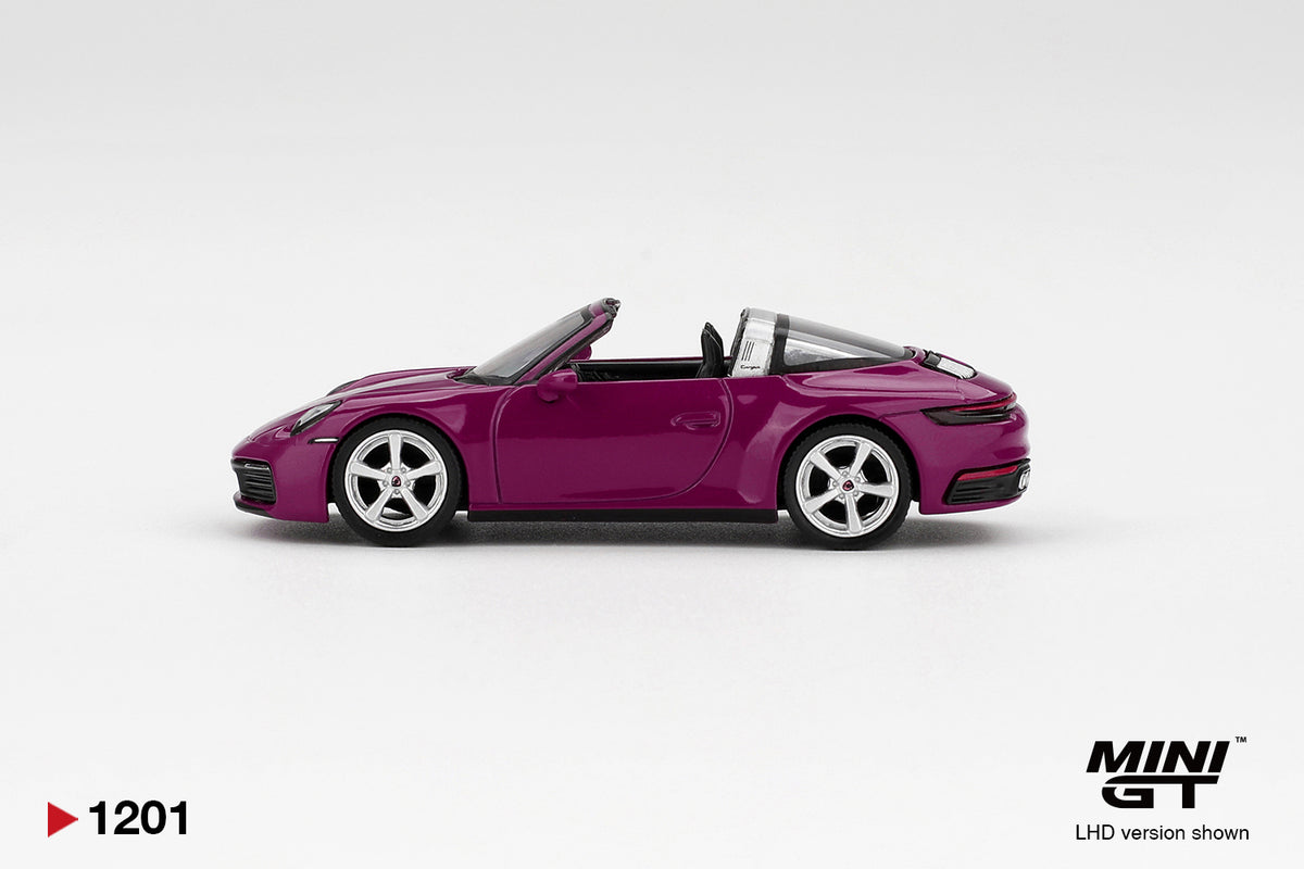 Mini GT 1:64 Porsche 911 (992.1) Rubystone Red Set